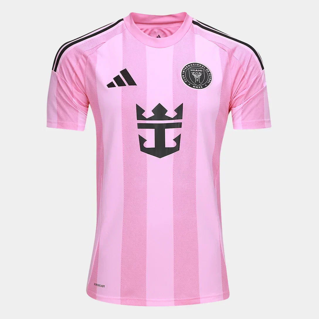 Camisa Inter Miami Home 25/26 Torcedor Adidas Masculina - Rosa
