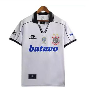 Camisa Retrô Corinthians Batavo I 1999 - Branca