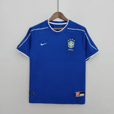 Camisa Retrô Seleção Brasil 1998/98 Away