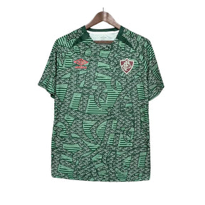 Camisa Fluminense verde pré-jogo 24/25 Torcedor Umbro Masculina - Verde