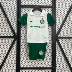 Kit Infantil Palmeiras 25/26 Away - Branco