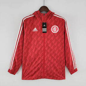 Corta-vento Internacional Adidas - Vermelho