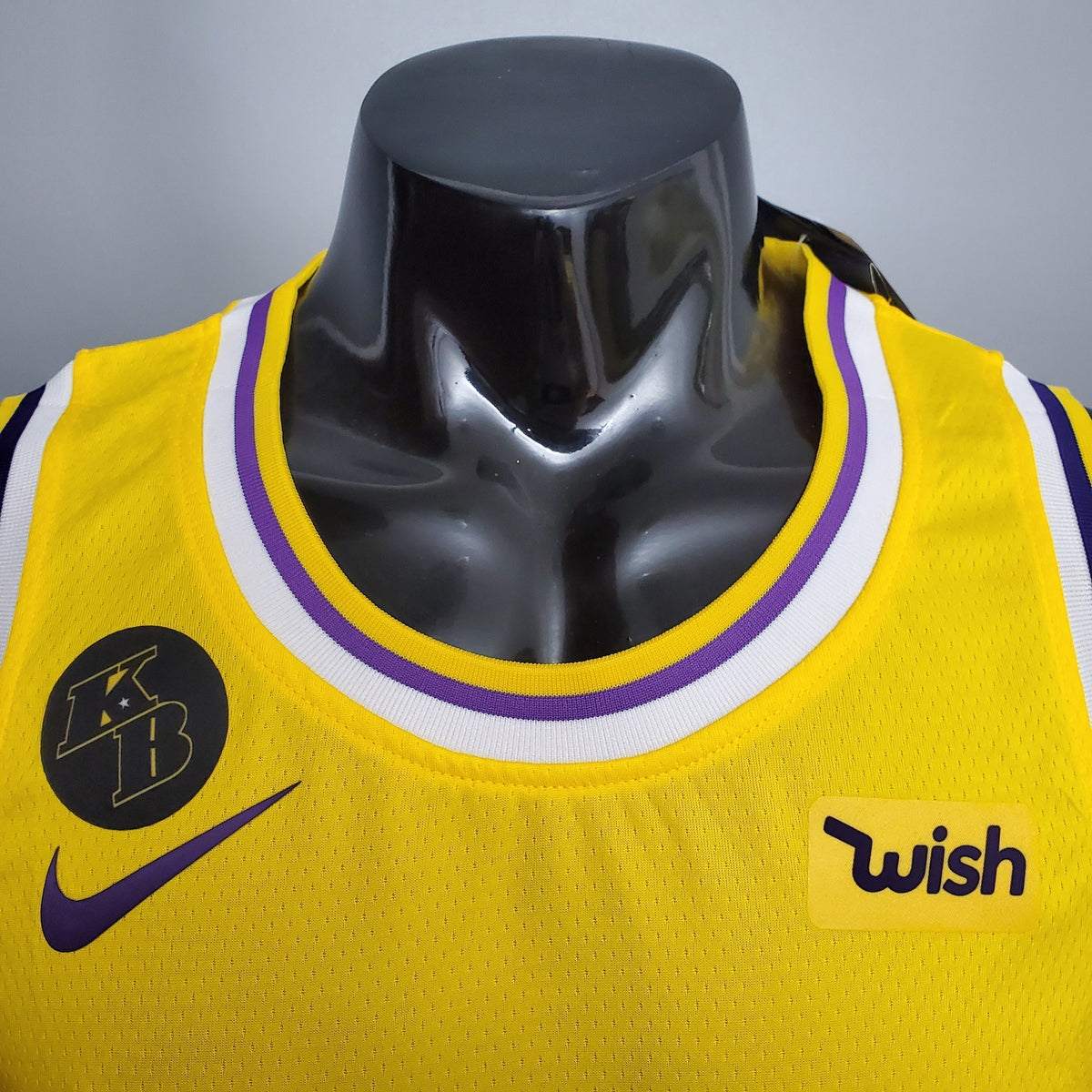 Camisa NBA Lakers #3 Davis Commemorative Yellow - 23/24