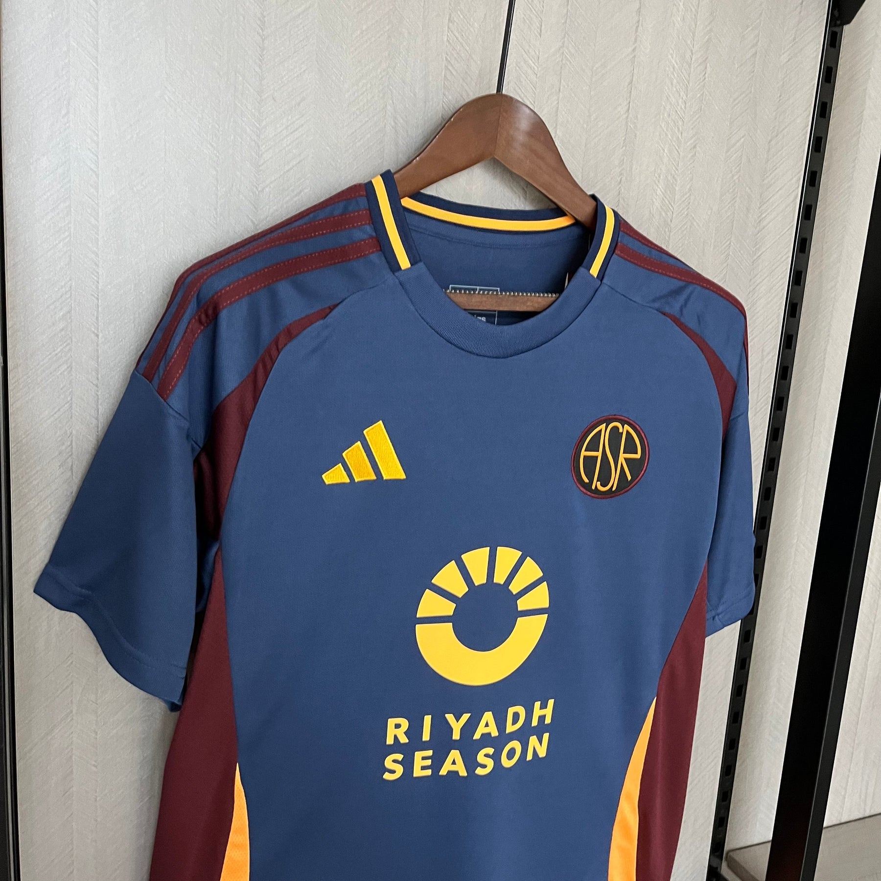 Camisa da Roma  III 24/25 Azul e Amarela