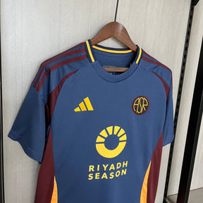 Camisa da Roma  III 24/25 Azul e Amarela