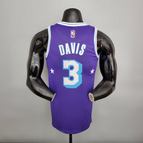 Camisa NBA Lakers #3 Davis City Edition Purple - 23/24