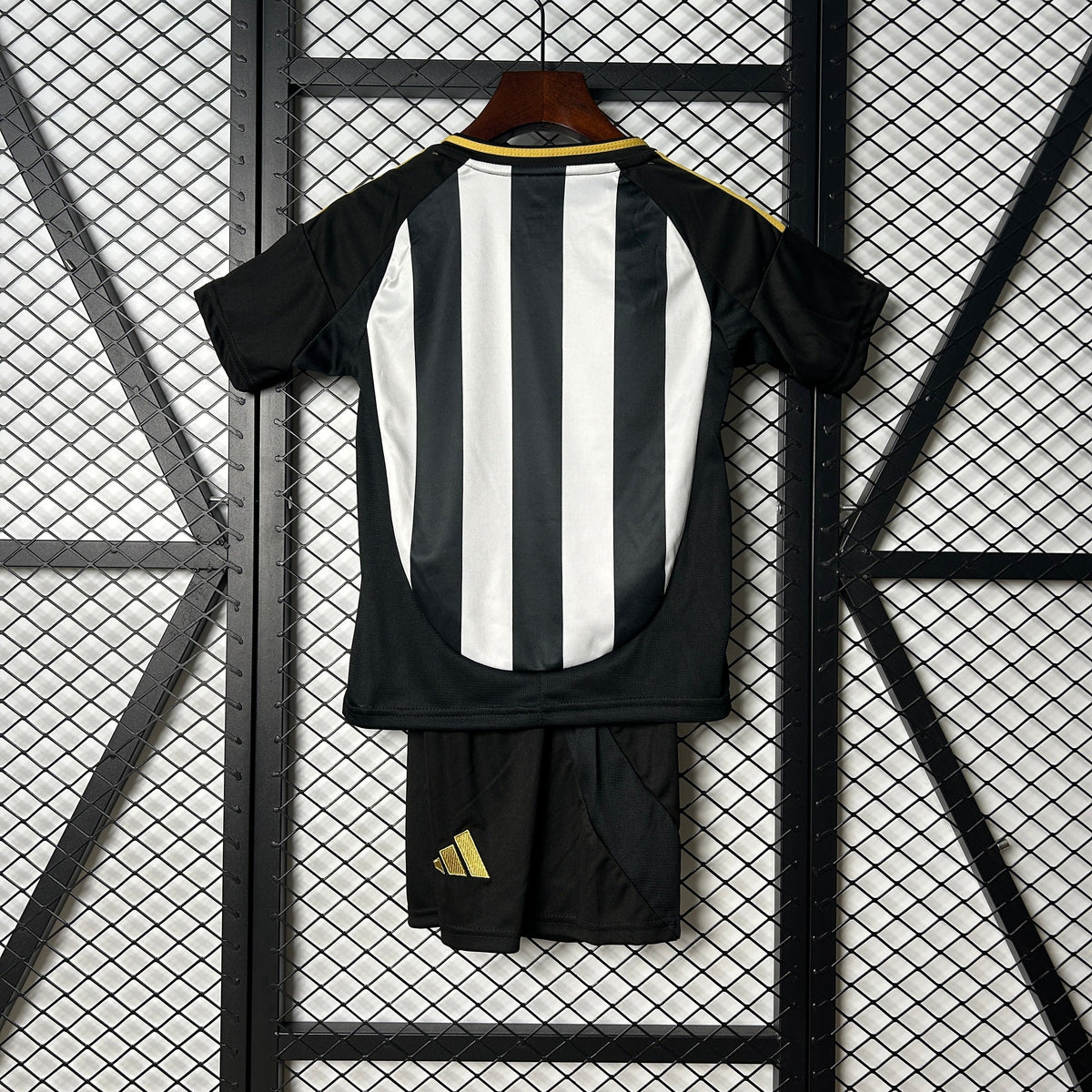 Conjunto Infantil Atlético Mineiro I 25/26 - Preto e Branco