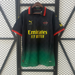 Camisa Milan 25/26 Co-Branded Edition - Preto