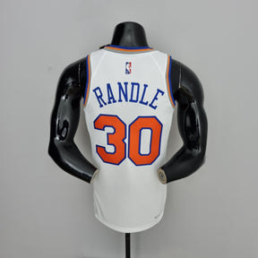 Camisa NBA NY Knicks #30 Randle - 75° Aniversário White