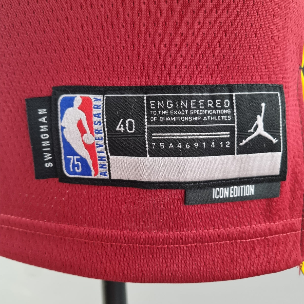 Camisa NBA Miami Heat #4 Oladipo - 75° Aniversário Red