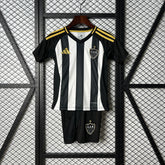 Conjunto Infantil Atlético Mineiro I 25/26 - Preto e Branco
