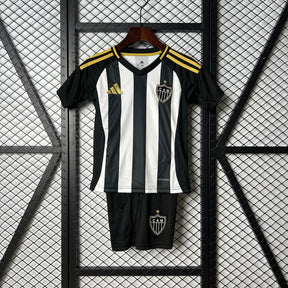 Conjunto Infantil Atlético Mineiro I 25/26 - Preto e Branco