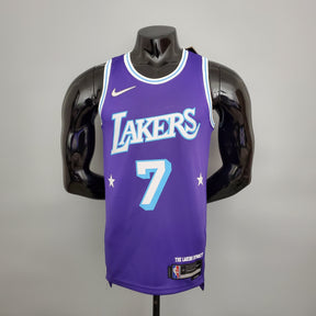 Camisa NBA Lakers #7 Anthony City Edition Purple - 23/24
