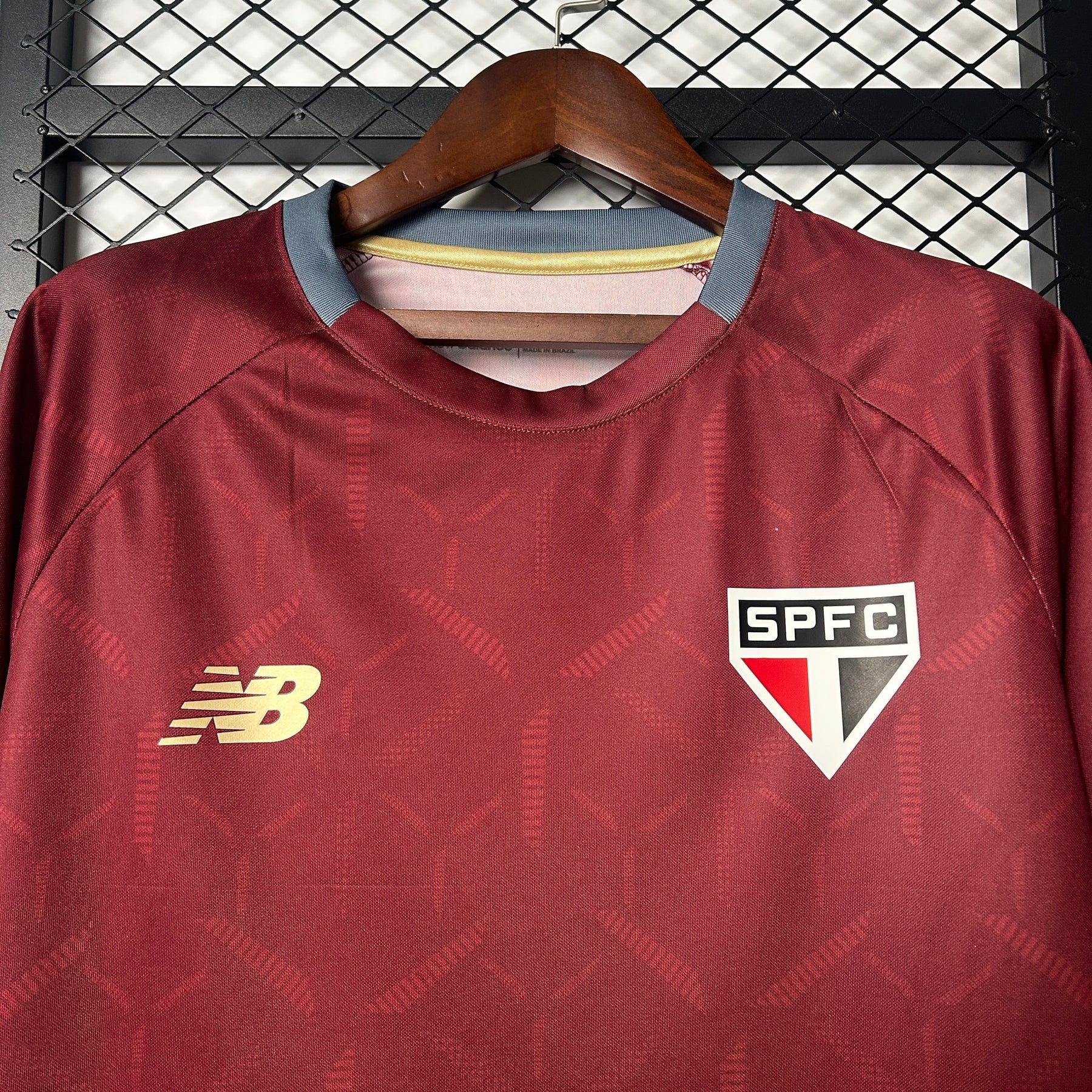 Camisa São Paulo Treino 25/26 - Vermelho