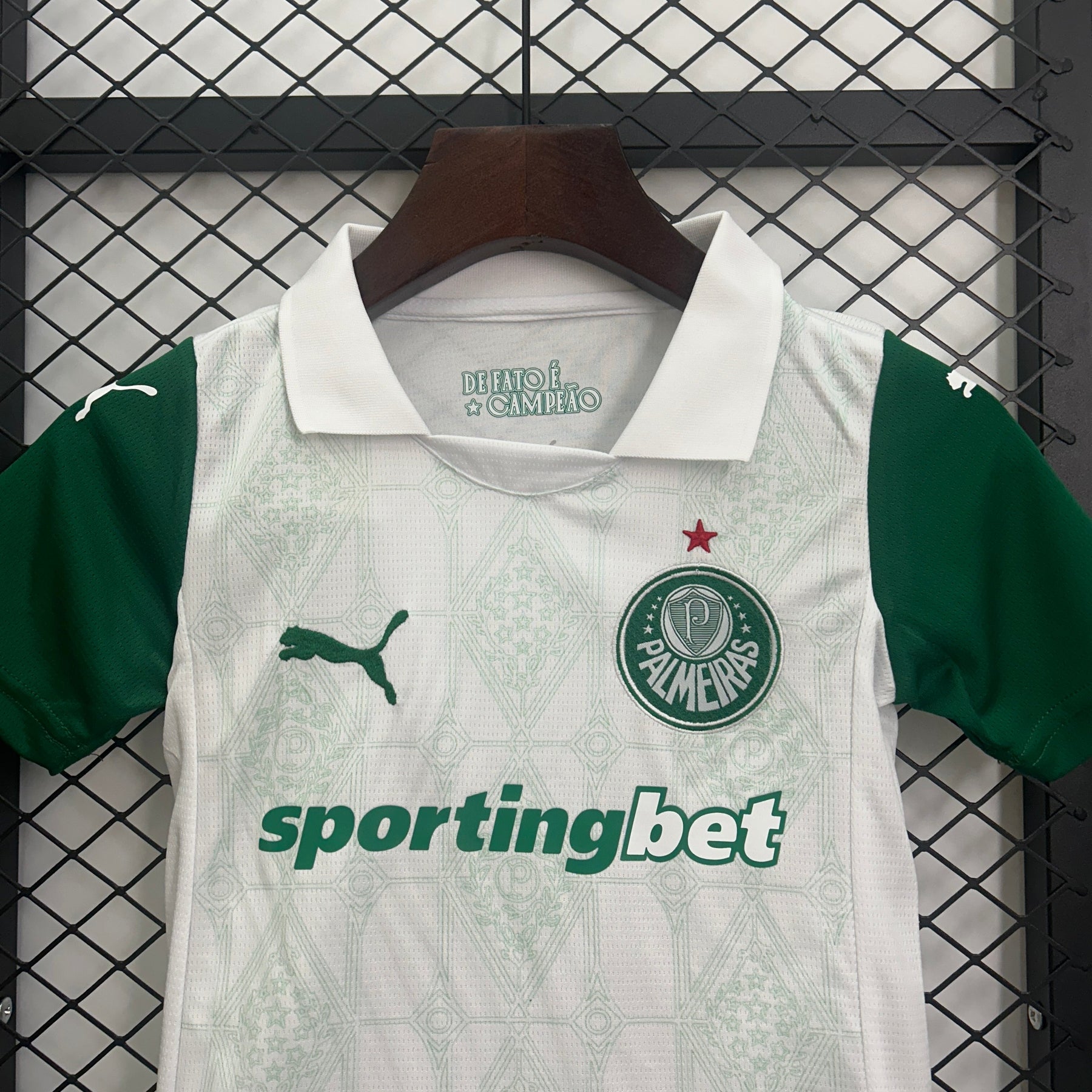 Kit Infantil Palmeiras 25/26 Away - Branco