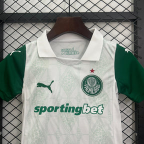 Kit Infantil Palmeiras 25/26 Away - Branco