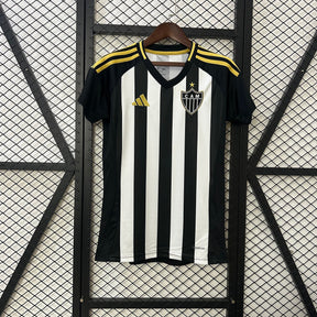 Camisa Atlético Mineiro Feminina Home 25/26 - Preta e Branca
