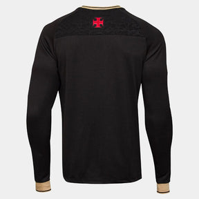Camisa Manga Longa Vasco 22/23 Kappa - Preto e Dourado
