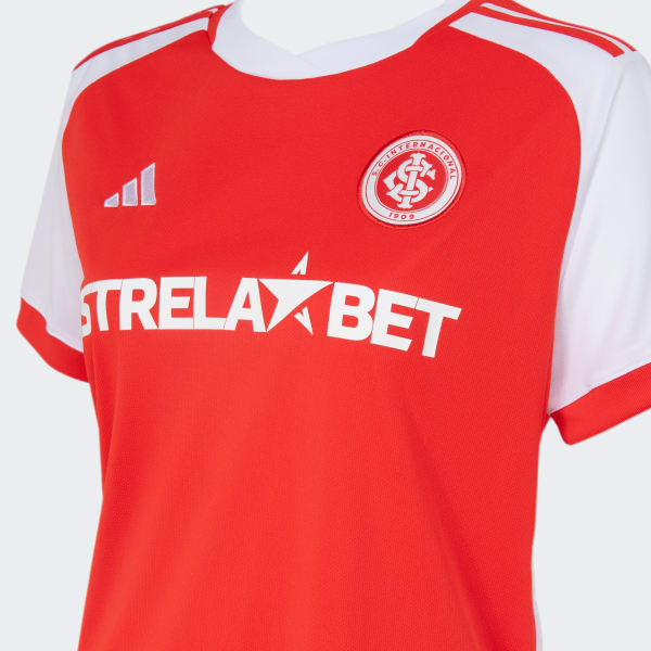 Camisa Internacional 24/25 Adidas Home Feminina Torcedor