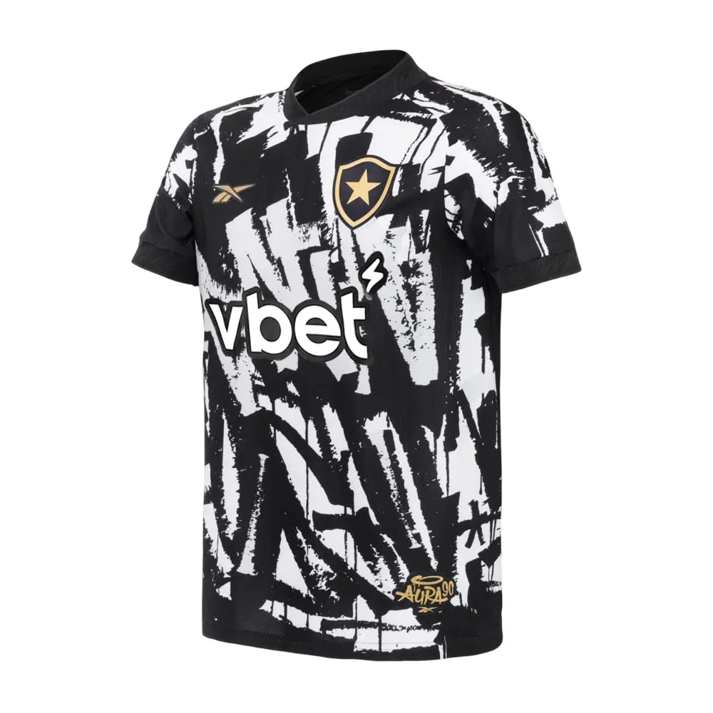 Camisa Botafogo 4th 25/26 - Preta e Branca