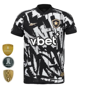 Camisa Botafogo 4th 25/26 - Preta e Branca