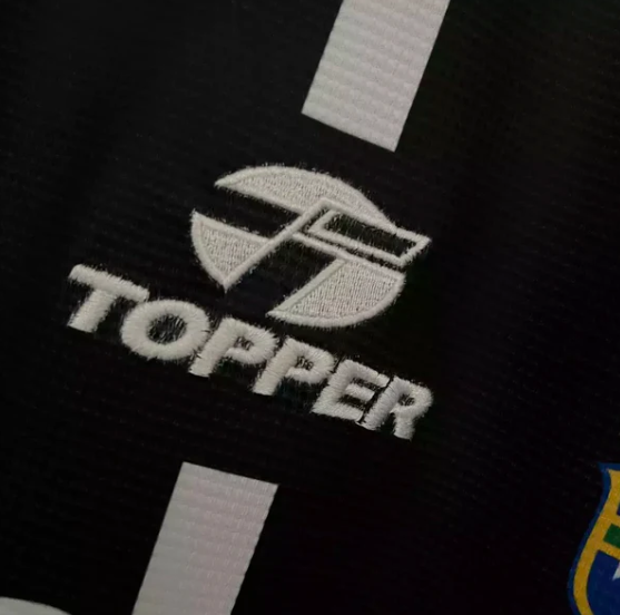 Camisa Topper Retrô Corinthians Batavo II 1999 - Preta