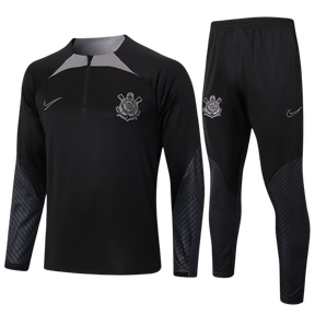 Conjunto Inverno Corinthians - Preto