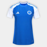 Camisa Cruzeiro I 25/26 s/n Torcedor Adidas Feminina - Azul