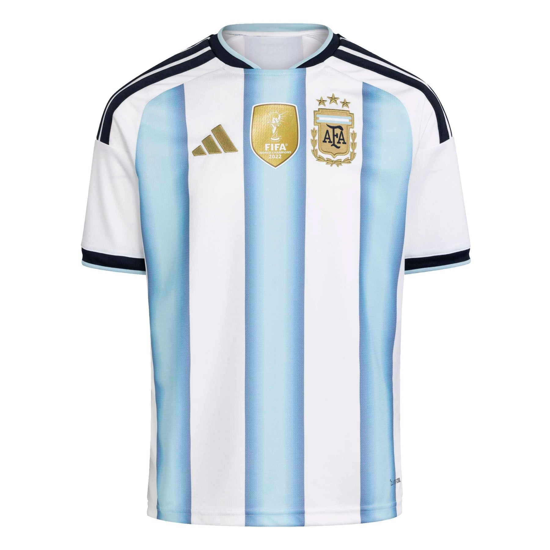 Camisa Infantil Argentina 2026 Home Com Patch Campeão