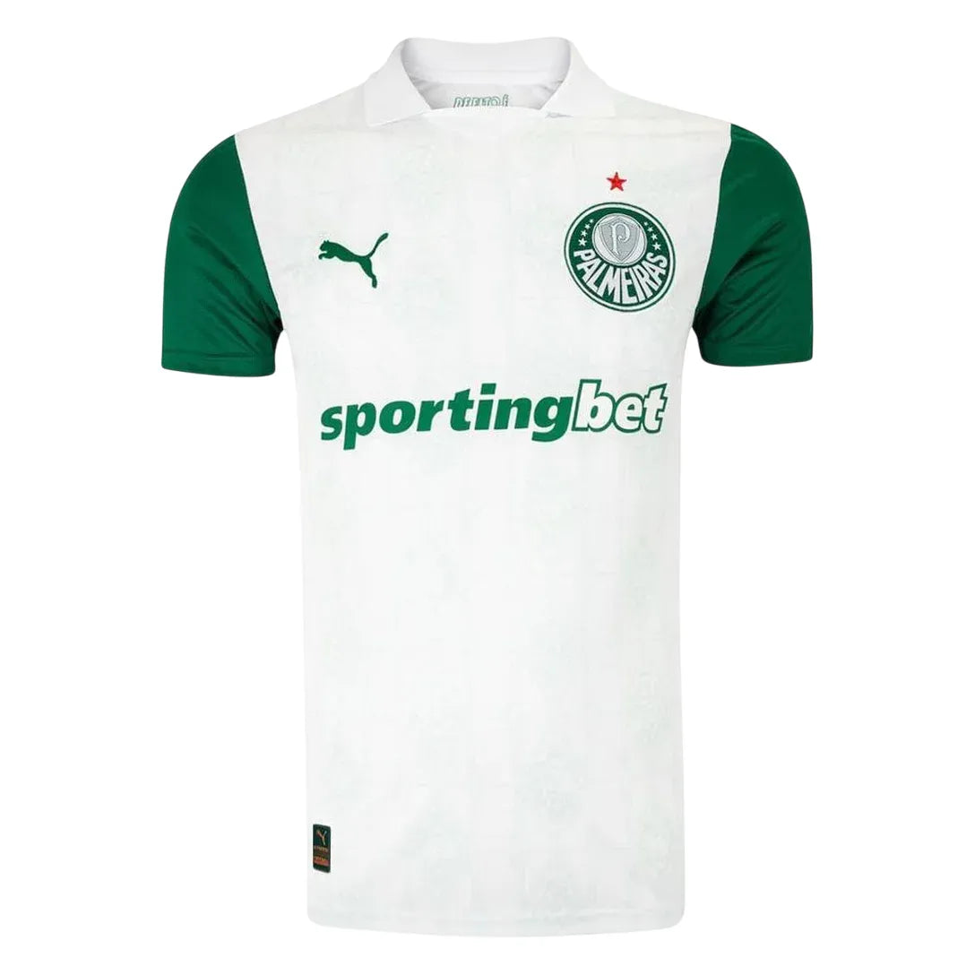 Camisa Palmeiras Away 25/26 Jogador - Branca #R.Veiga23