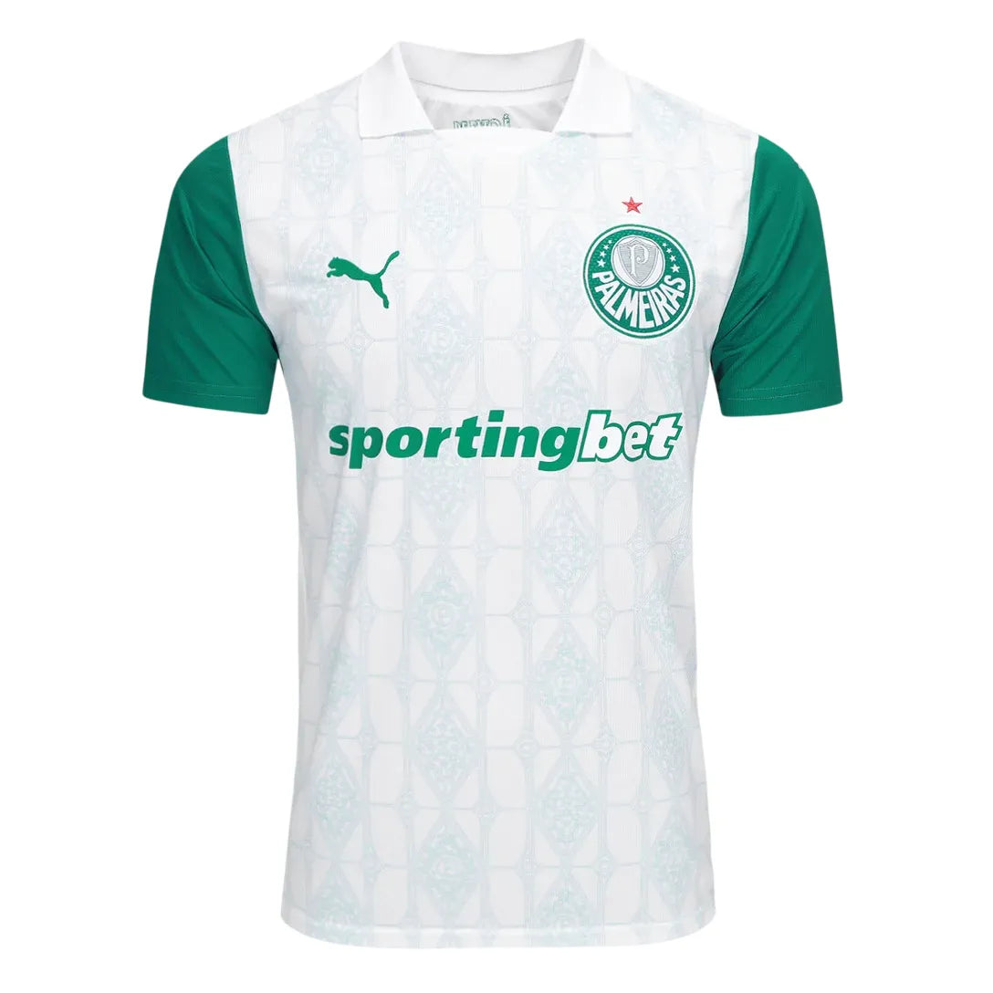 Camisa Palmeiras Away 25/26 - Branca  #R.Veiga23