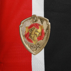 Camisa São Paulo Away 25/26 Jogador - Vermelha e Preta