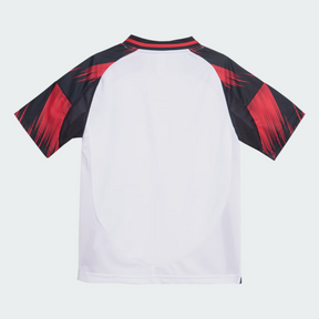 Kit Infantil  Flamengo II 2025 s/n° Torcedor Adidas - Branco