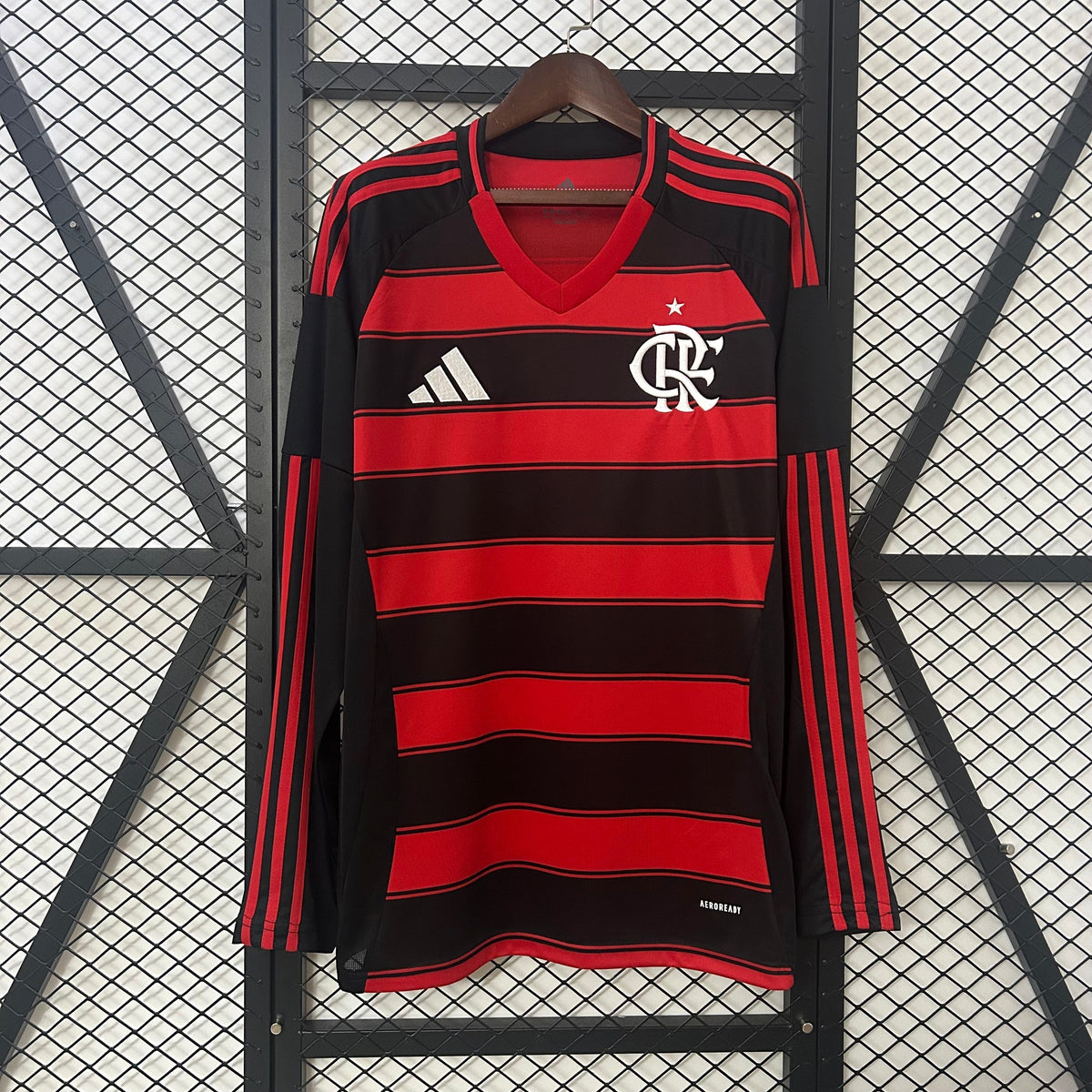 Camisa Flamengo Manga Longa 25/26 Home I