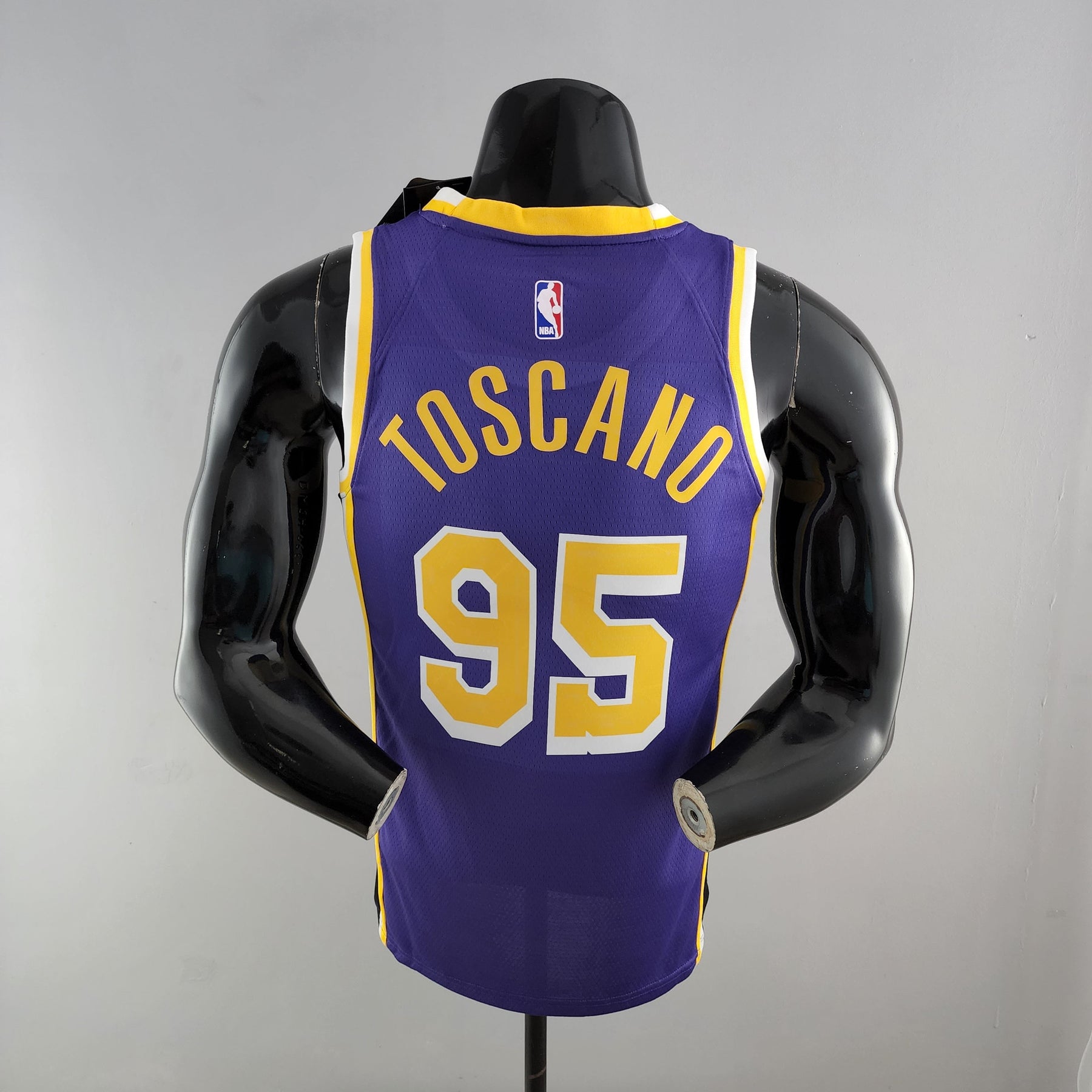Camisa NBA Lakers #95 Toscano Roxa 75° Aniversário  - 23/24