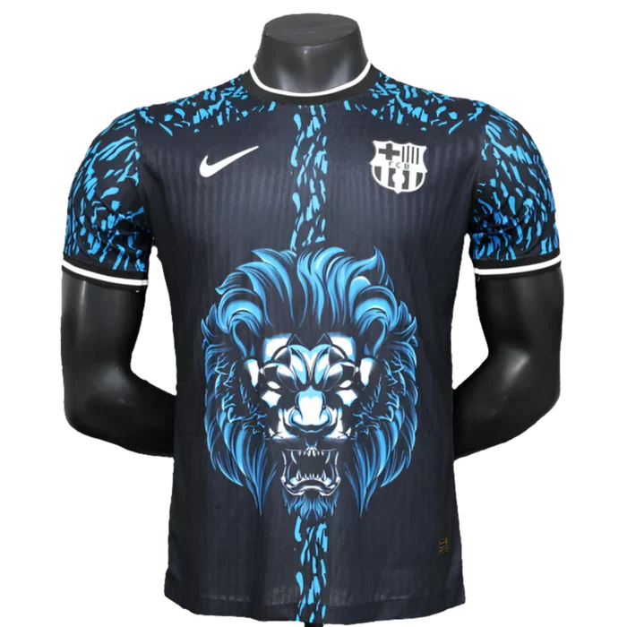 Camisa Barcelona Lion Edition 25/26 - Azul - Versão Jogador