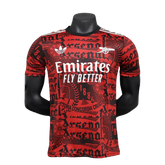 Camisa de treino do Arsenal 25/26 - Vermelho escuro - Versão de jogador