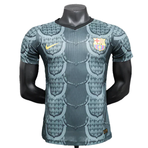 Camisa Barcelona Edição Especial 25/26 - Cinza - Versão Jogador