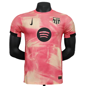 Camisa Barcelona 25/26 Edição Especial - Rosa - Versão Jogador