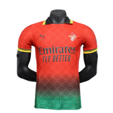 Camisa AC Milan 25/26 Edição Comemorativa - Vermelho - Versão Jogador