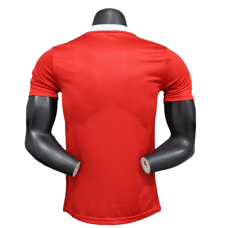 Camisa Arsenal 25/26 Pré-Jogo - Vermelho - Versão Jogador