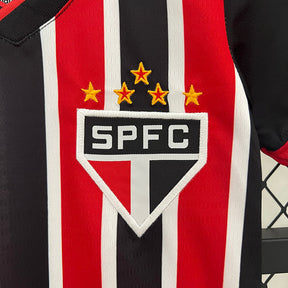 Conjunto Infantil São Paulo ll 2024/25 Tricolor - Modelo Torcedor