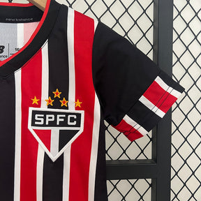 Conjunto Infantil São Paulo ll 2024/25 Tricolor - Modelo Torcedor