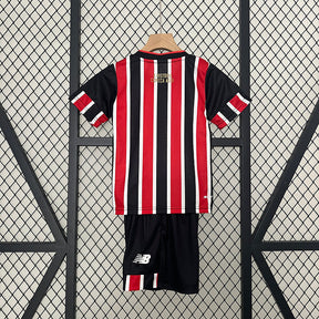 Conjunto Infantil São Paulo ll 2024/25 Tricolor - Modelo Torcedor