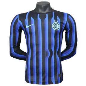 Camisa Home 25/26 I do Inter de Milão - Manga Longa