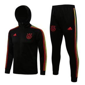 Conjunto Inverno Ajax Preta Adidas - Com Capuz