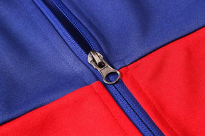 Conjunto Inverno Barcelona Azul e Vermelho Nike - Com Fecho