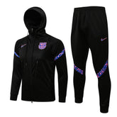 Conjunto Inverno Barcelona Preta Nike - Com Capuz