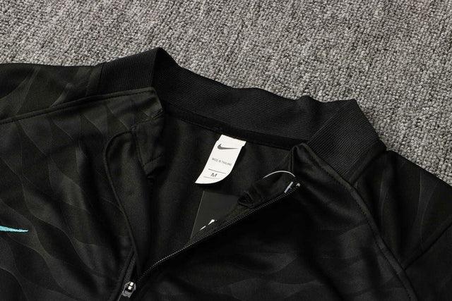 Conjunto Inverno Inter de Milão Preto Nike - Com Ziper