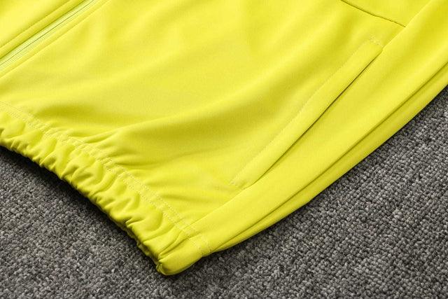 Conjunto Inverno Internacional Amarelo e Preto Adidas - Com Fecho